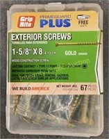 GripRite Exterior Screws 1-5/8”x8