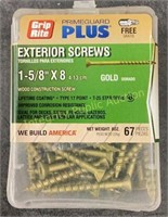 GripRite Exterior Screws 1-5/8”x8