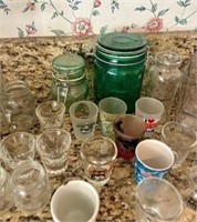 Containers and Shot Glasses, Mini Fondue