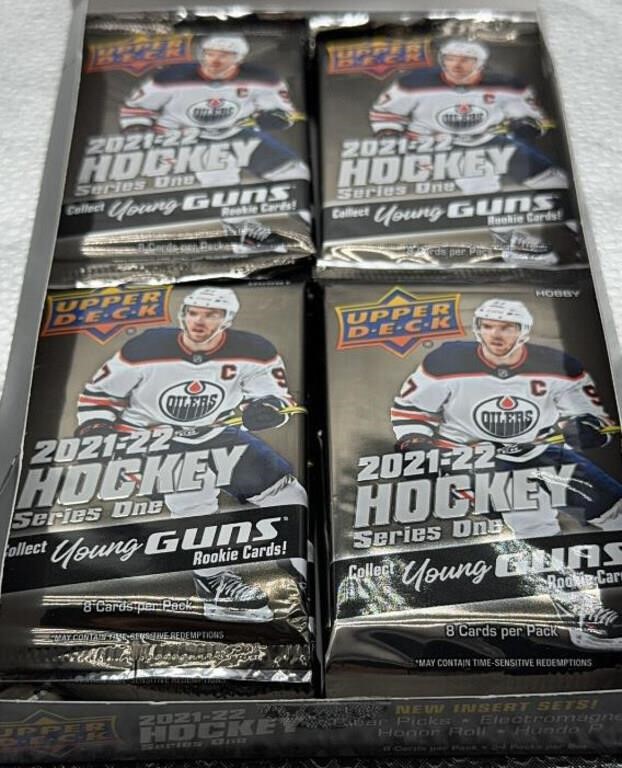 2021-22 hockey cards series one young guns -