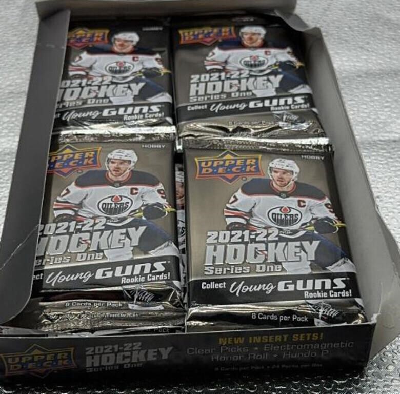 2021-22 hockey cards - series one young guns