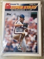 25 1990 Topps Sid Fernandez #11 Kmart SuperStars!