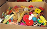 Toys- wood blocks - 2 boxes