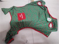 New Christmas dog outfit size large