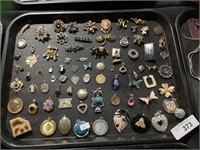 Costume Jewelry Brooches & Pendants.