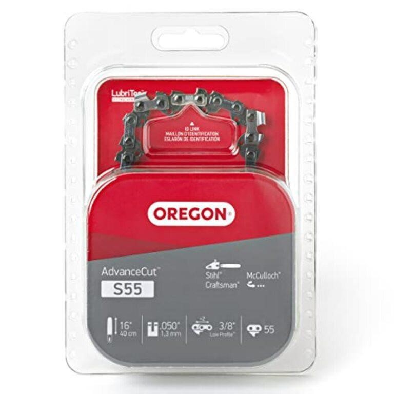 Oregon S55 AdvanceCut Chainsaw Chain for 16-Inch