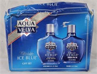 Aqua Velva Classic Ice Blue Cologne Gift Set