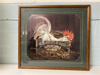 Signed Rooster Print