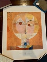 Paul Klee "Head of a Man" Poster