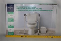 Foldable Toilet Safety Rail