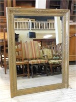 French Directoire Style Large Gilt Mirror.