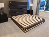 KING UPHOLSTERED BED