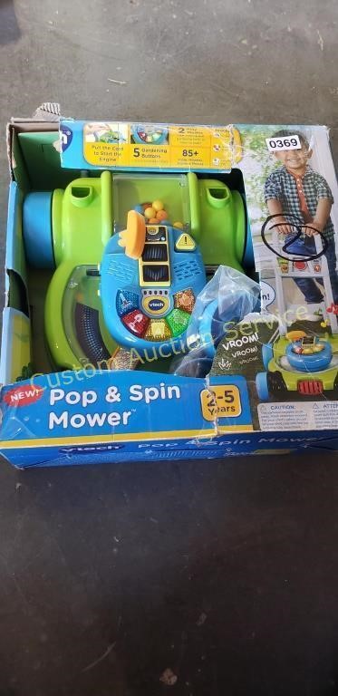 KIDS POP & SPIN MOWER