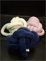 New Lot of 3 Rope Pillows