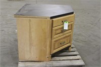 Corner Kitchen Cabinet & Top (3) Drawer,29"x39"x28