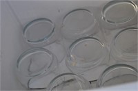 box of juice glasses
