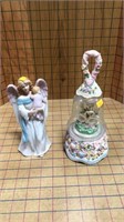 Angel statue and Bell music box