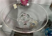 Steuben Crystal Footed Bowl
