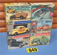 Group of vintage Revell models, AS-IS