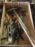 Small Sledge Hammer, Pliers, Channellock Pliers