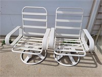 Two Patio Lawn Chairs