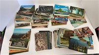 (27) NY postcards, (37) PA postcards, (109) USA