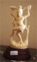 Antique carved ivory figure of Indian God