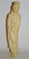 Good antique Japanese carved ivory figure
