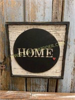 Wooden Sign "HOME"