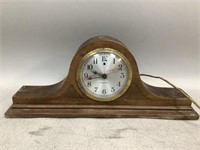 Vintage Electric Wooden Mantel Clock