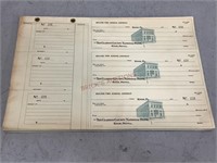 Beaver TWP. School District 1900's Check Register