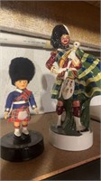 Bagpipe Decanter, Scottish Doll