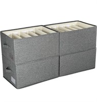 Foldable Oxford Fabric Storage Boxes 4 Pack