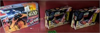 3 Star Wars Toy Sets. 1996 Micromachines Luke's
