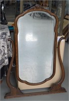 Antique Oak Dresser  Mirror