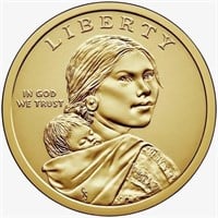 2018 Sacagawea Native American Dollar US Mint Coin
