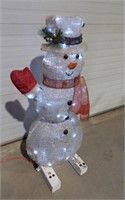 Lighted Snowman 54"H