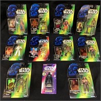 (11) STAR WARS ACTION FIGURES, NIB