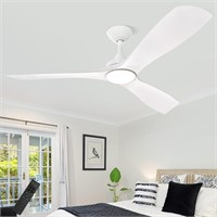 $190 52" Modern Ceiling Fan with Lights