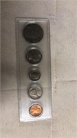 Uncirculated 1990 coin set