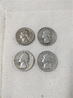 4- Silver Quarters