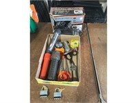 Emergency Tire Pump, & Hand Tools