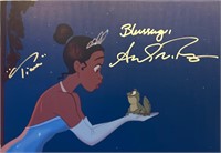 Autograph COA Princess and the Frog Photo