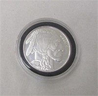 1oz .999 Fine Silver Round - Buffalo
