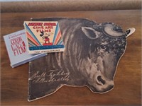 Bull Fighting Book, Mickey Mouse Movie Reel