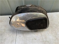 Metal petrol tank