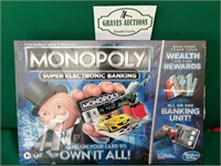 Super Electronic Monopoly Banking Game New