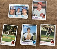 1973 Topps baseball card lot