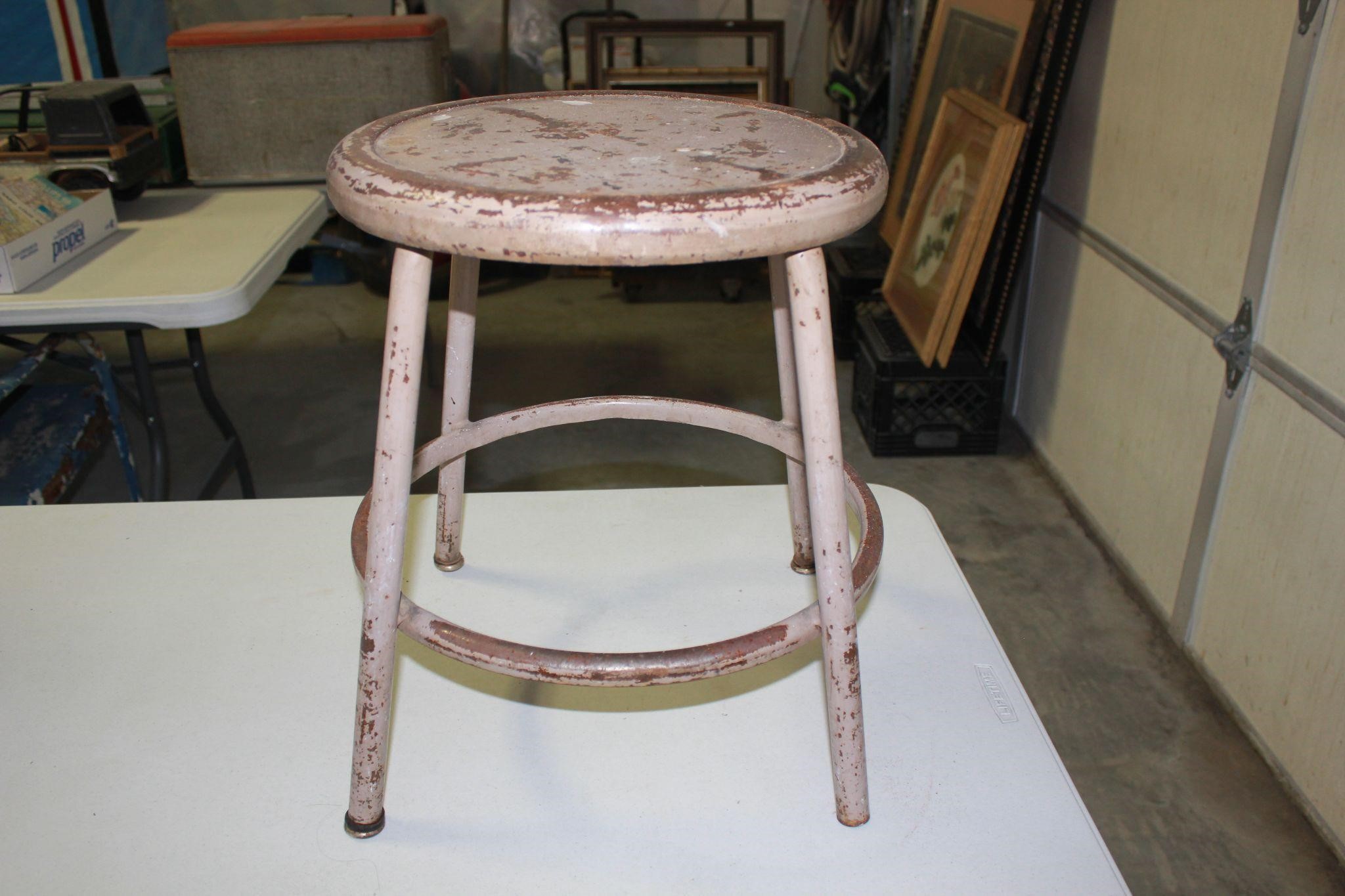 SMALL STOOL- 17 INCHES TALL
