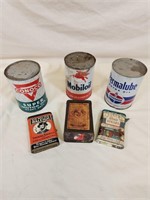 Vintage Oil cans